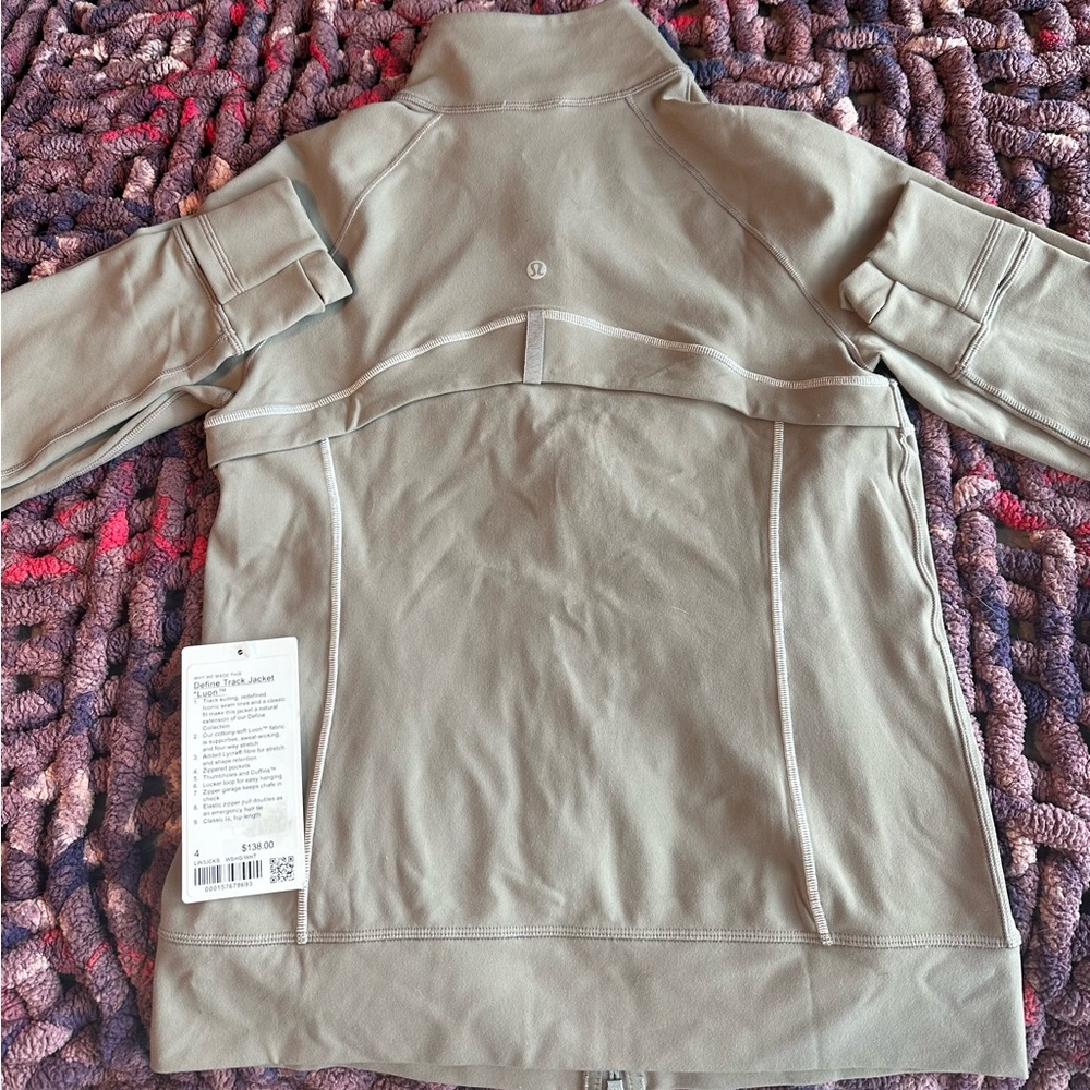 LULULEMON NWT Define Luon Jacket - Picture 3 of 10